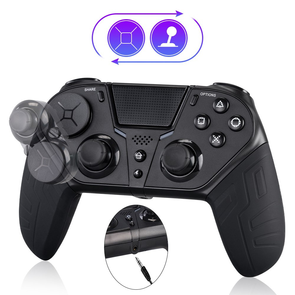 Joystick / Controle Q300 para PS4 / PC / Android / iOS - Parece o Controle Elite do XBox