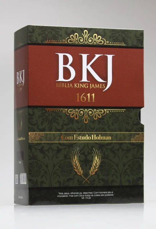Bíblia BKJ com Estudo Holman (Vídeo de Unboxing)