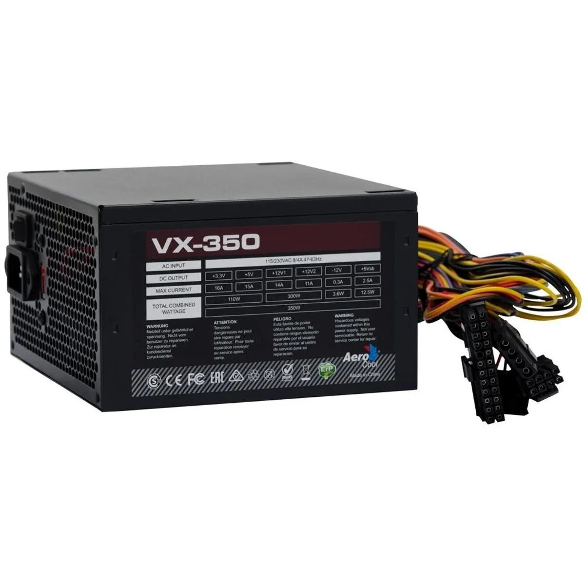 Fonte Aerocool 350W VX Series