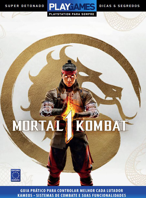 Revista PlayGames Detonado Mortal Kombat I