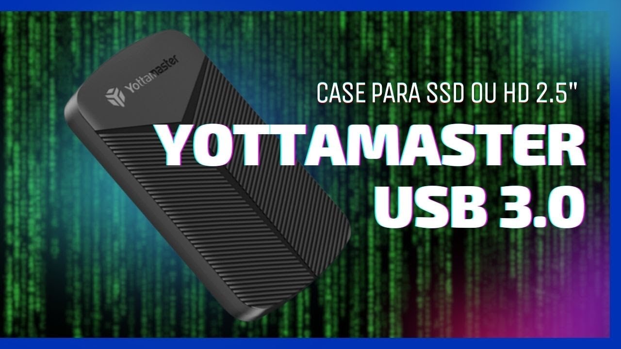 Case para SSD ou HD 2.5” Yottamaster