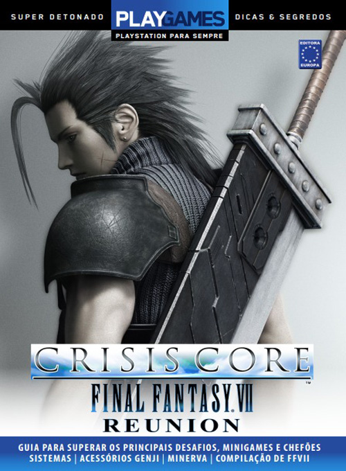 Revista Playgames Detonado Crisis Core Final Fantasy VII Reunion