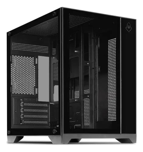 Gabinete Gamer Mancer CV100, Mid-Tower, Lateral de Vidro