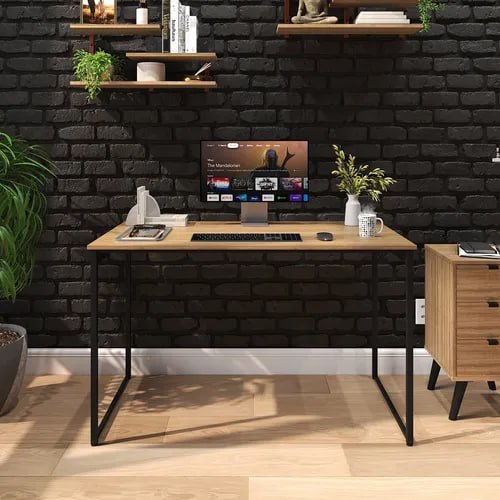 Escrivaninha 150x60 Home Office Estilo Industrial