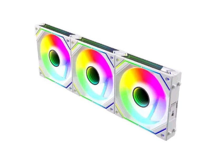 Fans Magnéticas Wovibo 120mm Rotação Normal ARGB