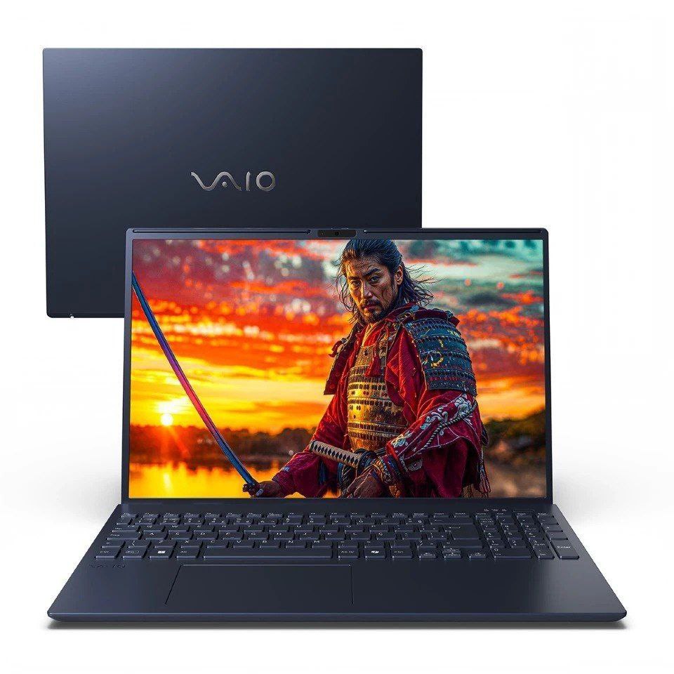 Notebook Vaio FE16 Ryzen 7 5825U Painel IPS 8gb RAM (EXPANSÍVEL ATÉ 64GB) 512gb