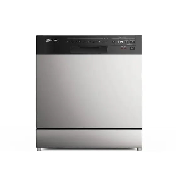 Lava-Louça Electrolux 8 Serviços Inox com Programa Lava &amp; Seca 50 min LS08E