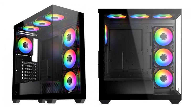 Gabinete Gamer SuperFrame Dominator PRO com 4 FANS
