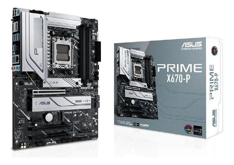 Asus Prime X670-P WiFi AM5 ATX com PCI 5.0 no slot M.2