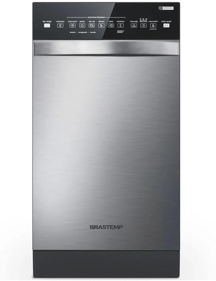 Lava-louças Brastemp Inox 10 Serviços Blf10br 220v