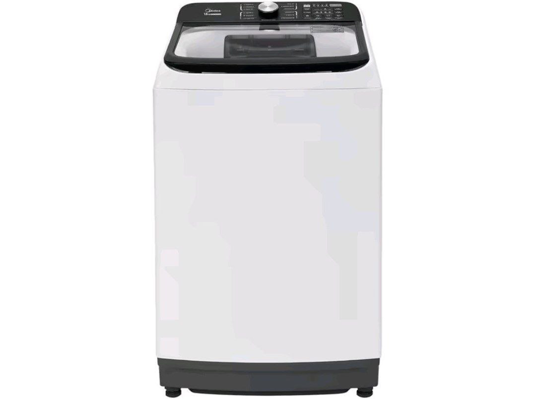 Lavadora de roupas Midea 13KG Cesto Inox com 13 programas de lavagem