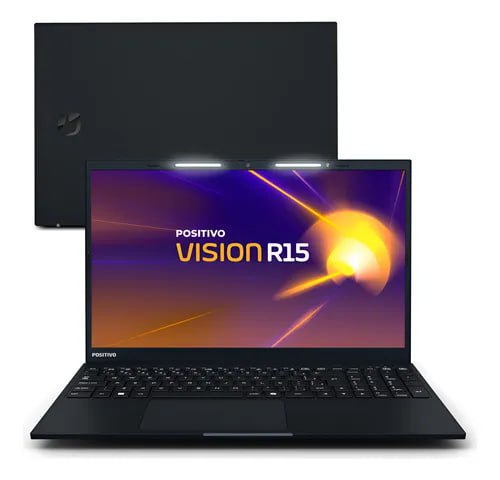 Notebook Positivo Vision R15 Ryzen 5-5500U 8GB 256GB Linux Tela IPS 15,6