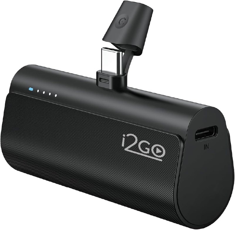 Carregador Portátil (Power Bank) i2GO Pocket 5000mAh - Modelo USB-C- Bivolt