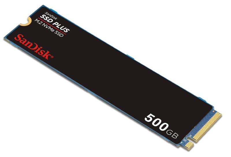 SSD NVMe Sandisk Plus 500GB 2400MBs