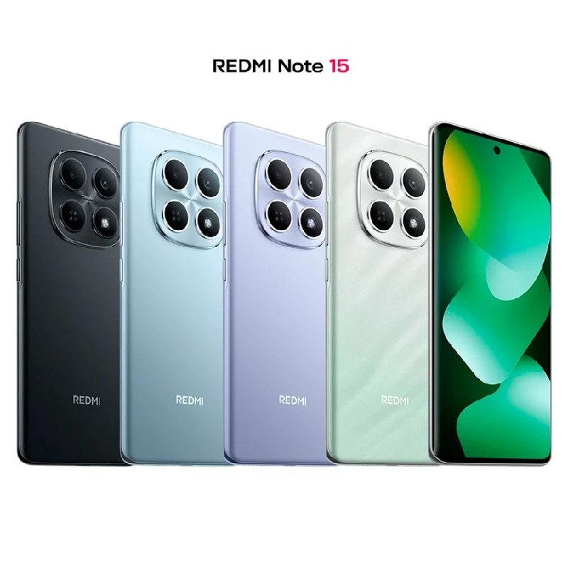 Smartphone Xiaomi Redmi Note 15 4G 256GB 8GB RAM