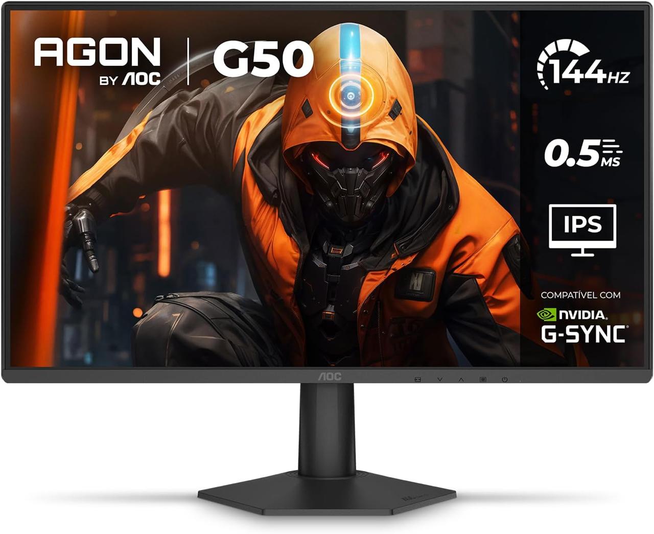 Monitor Gamer AOC AGON G50 24" 144Hz 0,5ms