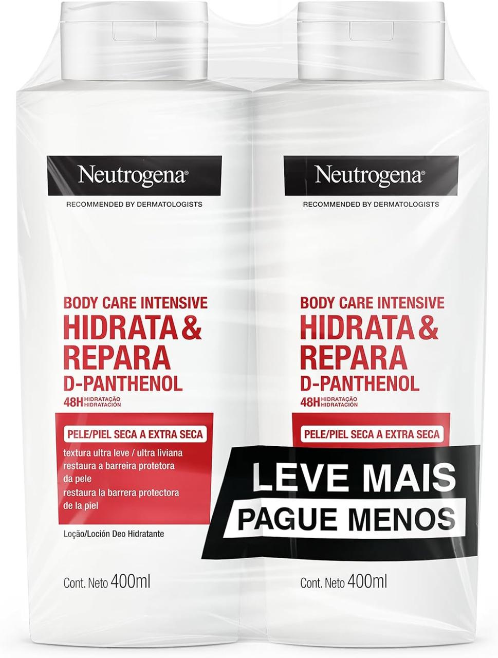Kit Neutrogena Body Care Hidrata&Repara 2x400ml