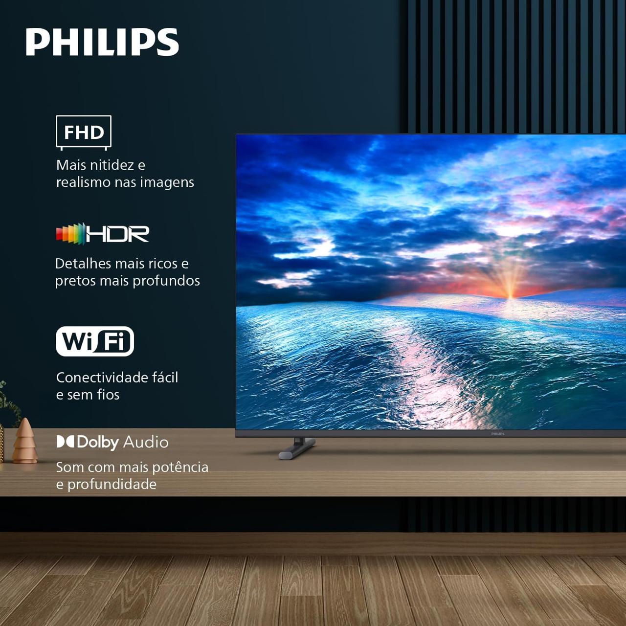 Smart TV Philips 43" Full HD
