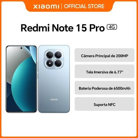 Smartphone Xiaomi Redmi Note 15 Pro 4G 256GB