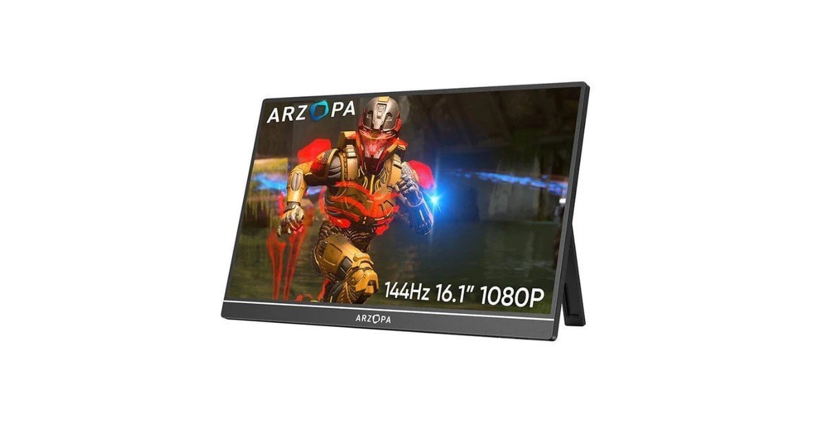 Monitor Portátil Arzopa Z1F 16" Full HD 144Hz IPS