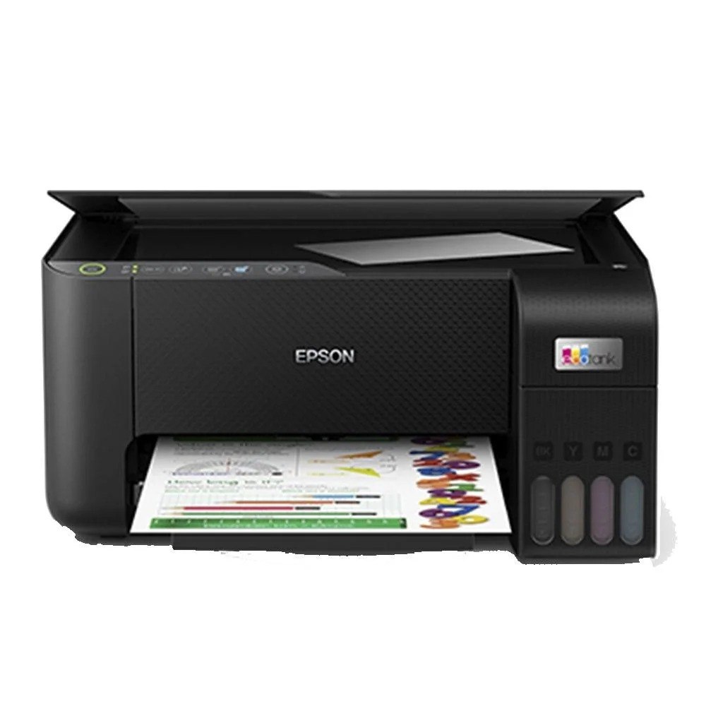 Impressora Multifuncional Epson EcoTank L3250 Colorida Wi-Fi USB Preta