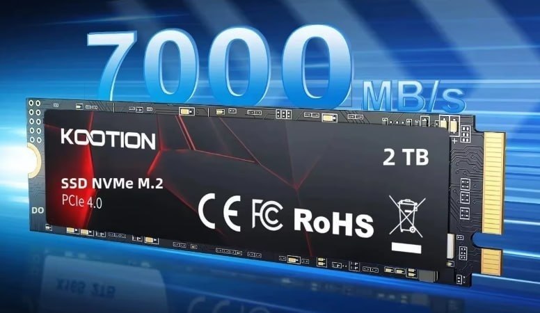 SSD NVMe M.2 2TB 7000MB/s
