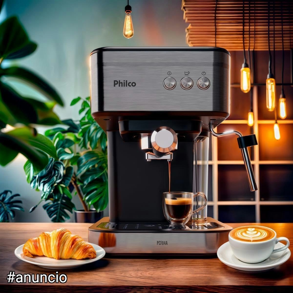 Cafeteira Expresso Philco 1,2L 20 Bar 950W PCF04A