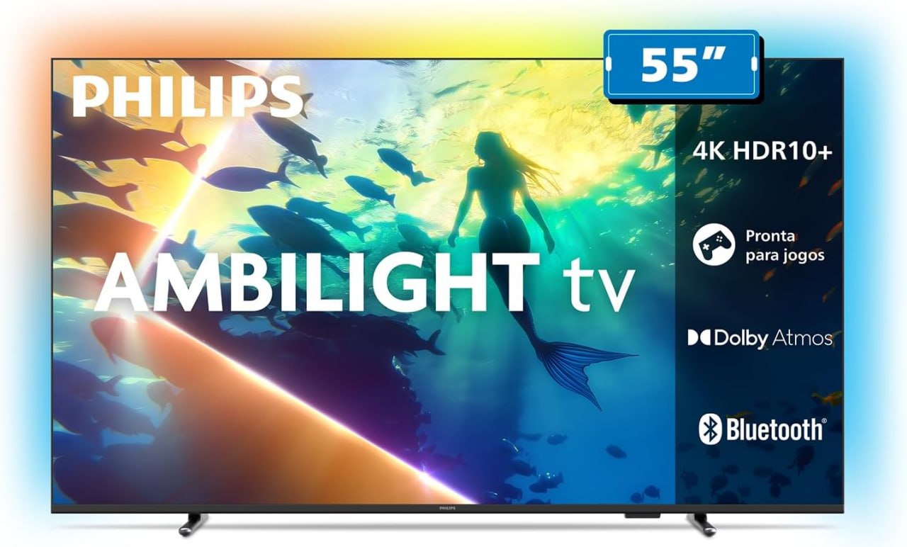 Smart TV Philips Ambilight 55" 4K