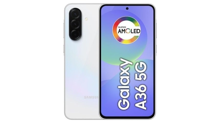 Smartphone Samsung Galaxy A36 5G 256GB 8GB RAM Branco com Recursos AI