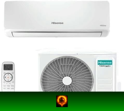 Ar Condicionado Split Inverter Hisense 12.000 BTUs Quente e Frio Wi-Fi