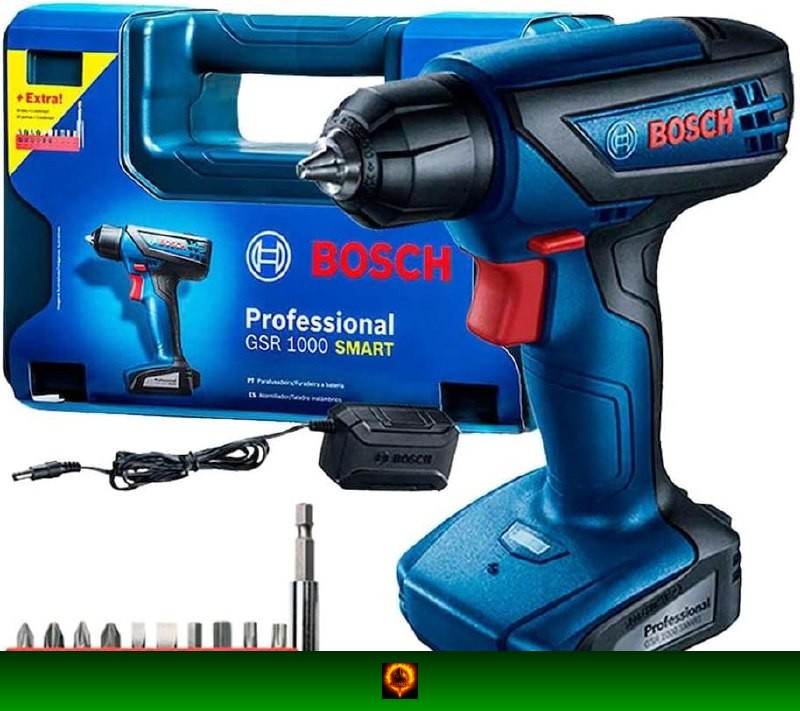 Bosch Furadeira Parafusadeira GSR 1000 Smart - 12V