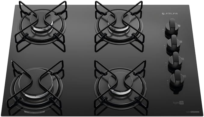 Atlas Agile Up Cooktop 4 Bocas