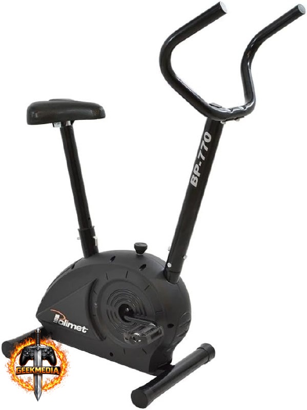 Polimet Bicicleta Ergométrica BP-770 - Preto