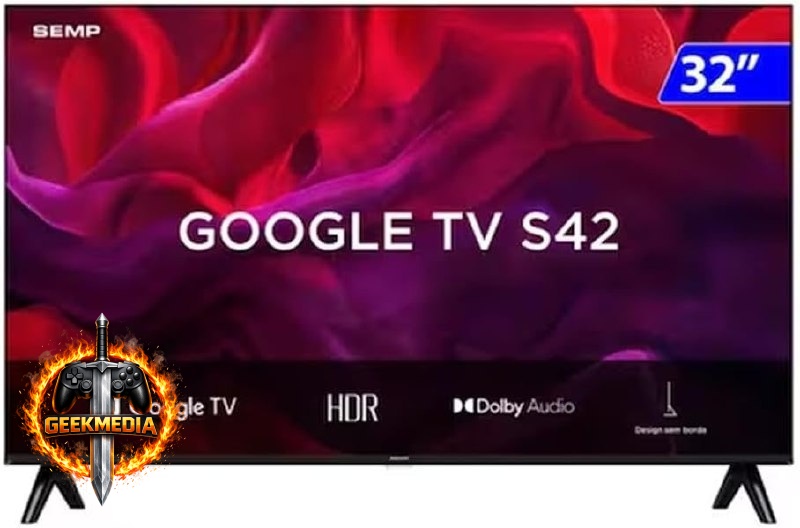 Semp Smart TV 32" 32S42 HD Google TV