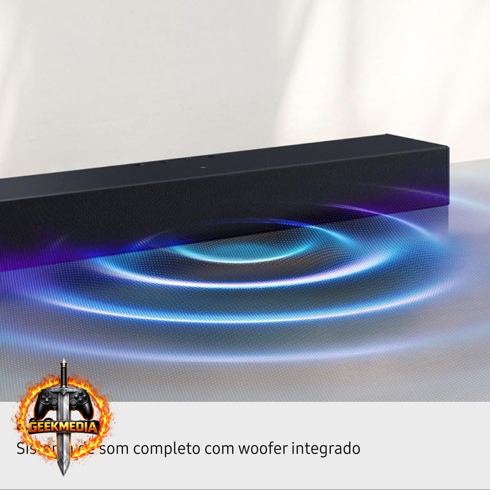 Soundbar Samsung HW-B400F 2.0 Canais com Subwoofer Integrado