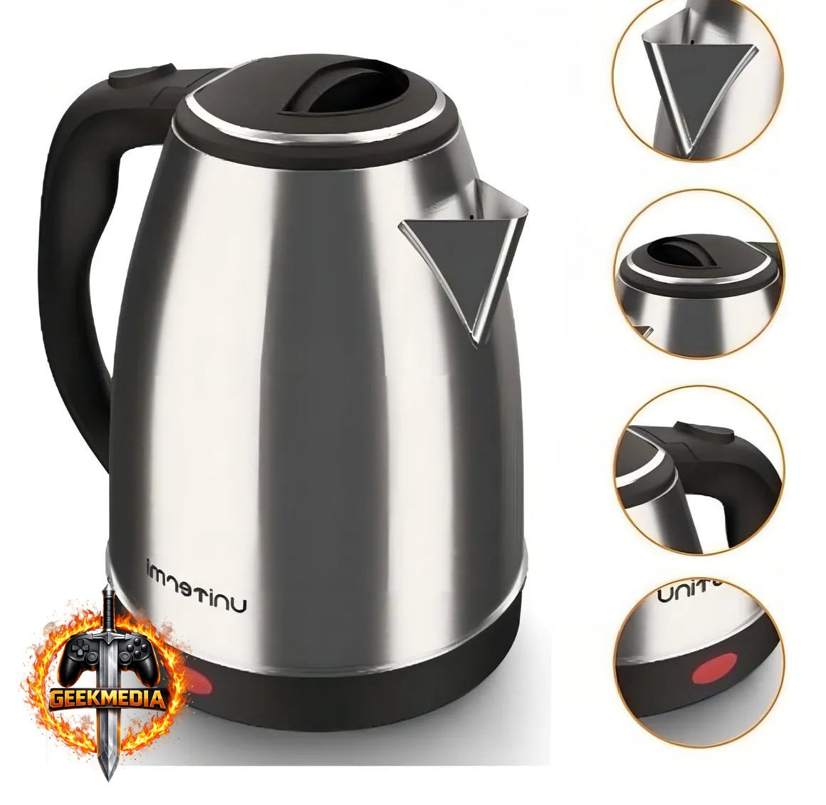 Chaleira Elétrica 1,8L 1200W Unitermi Atacama 127v