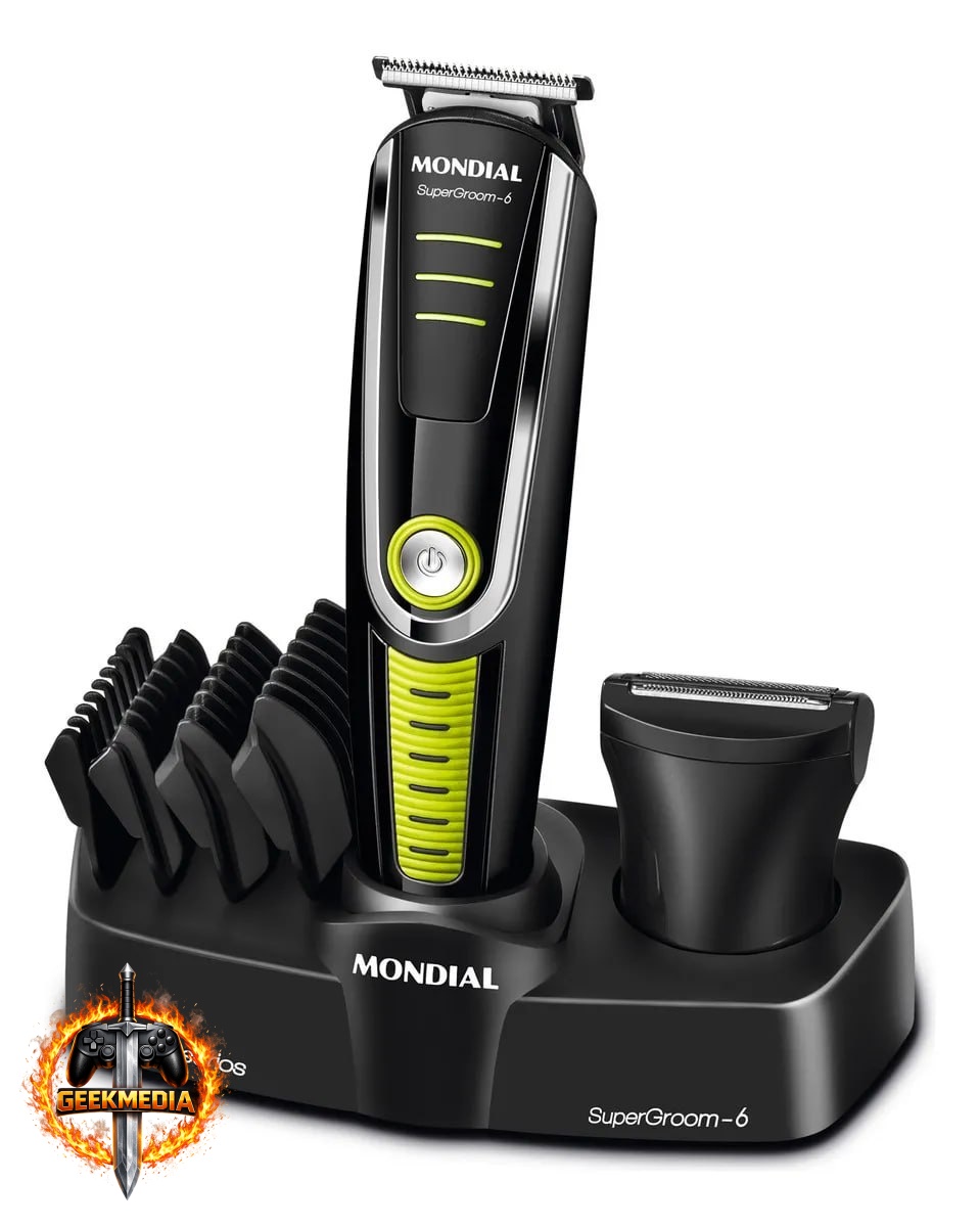 Aparador de Pelos Super Groom 06 Mondial BG-04