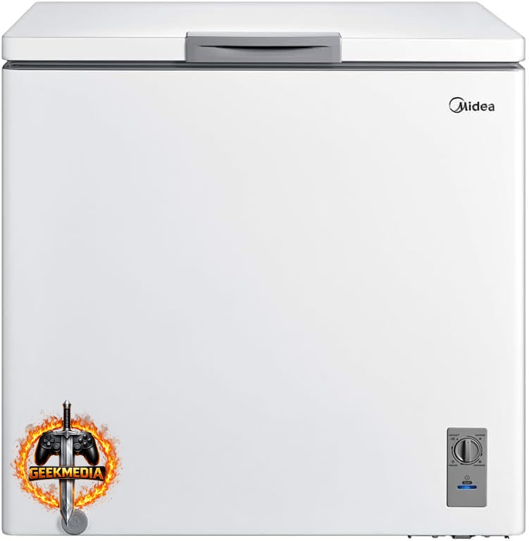 Midea Freezer Horizontal 142L Inverter Bivolt - Branco
