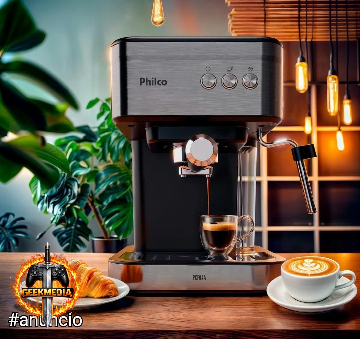 Cafeteira Expresso Philco PCF04A 1,2L 20 Bar