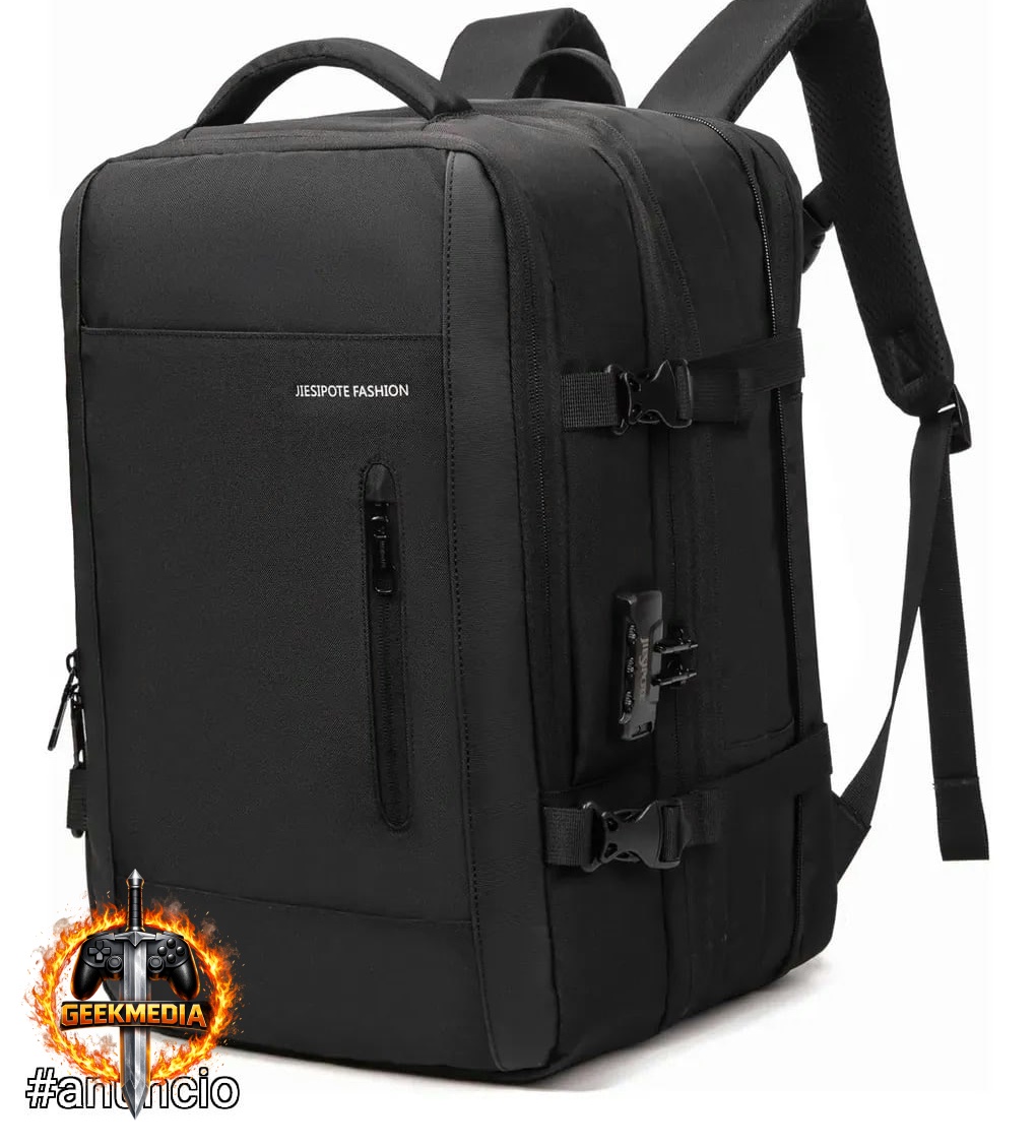 Mochila Executiva Impermeável com Bloqueio de Senha