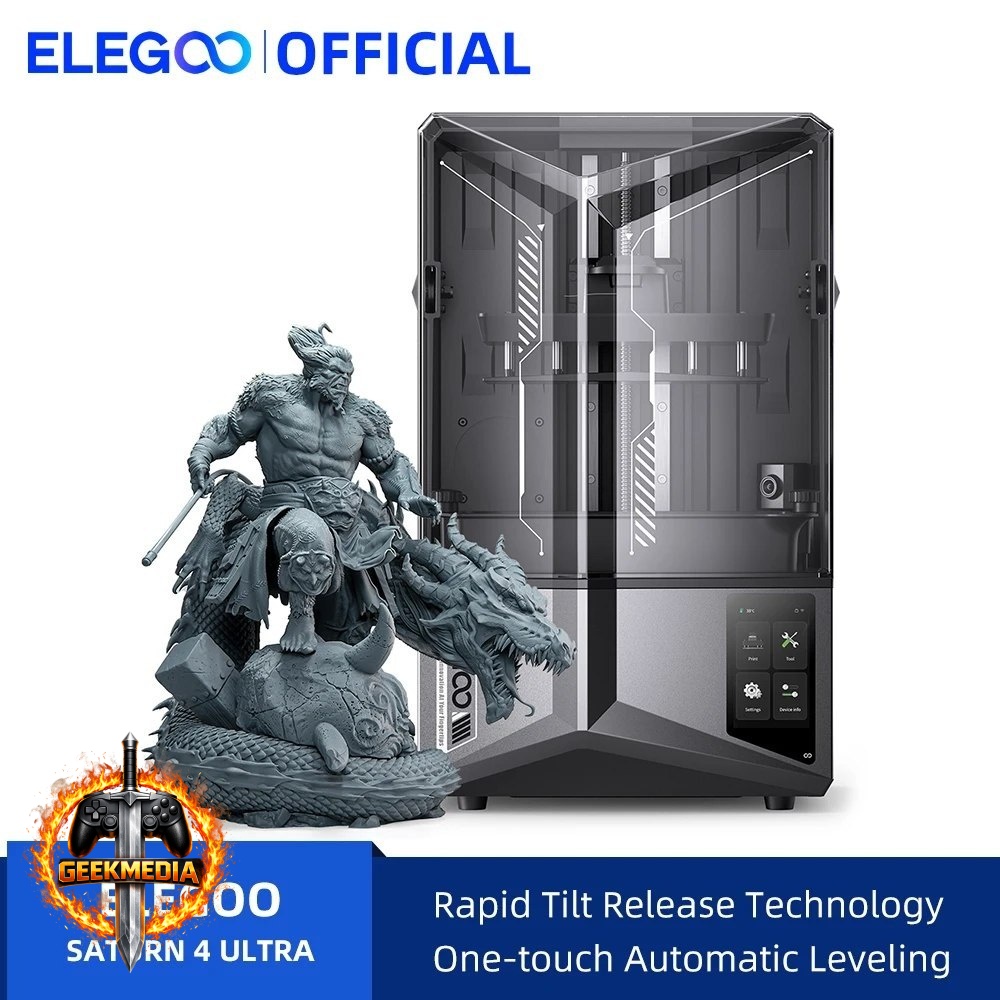 Impressora 3D ELEGOO Saturn 4 Ultra 12K