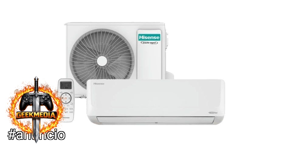 Ar Condicionado Split Inverter Hisense 12.000 Btus Quente e Frio Wi-fi 220v