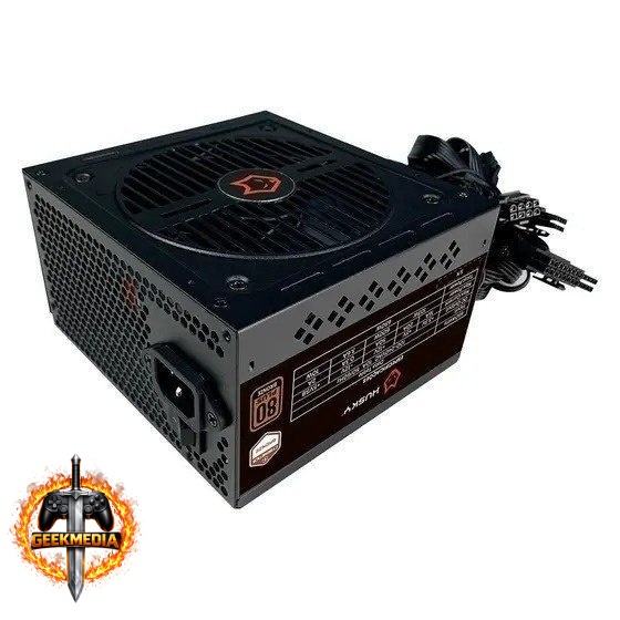 Fonte ATX Husky Sledger 650W 80 Plus Bronze PFC Ativo