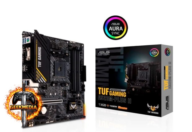 Placa-Mãe ASUS TUF GAMING A520M-PLUS II