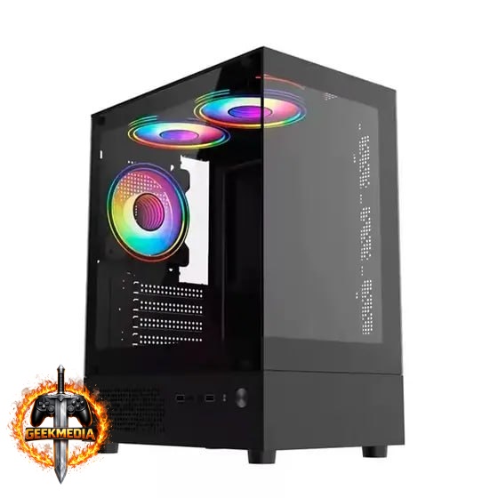 Gabinete Gamer Liketec Quest Mid-Tower Preto