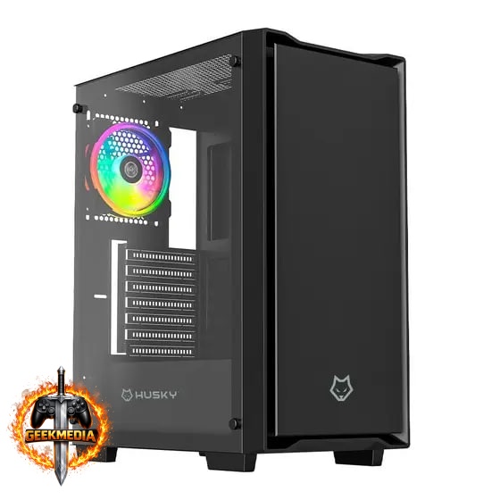 Gabinete Gamer Husky Dome 110, Preto