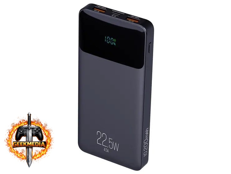 Carregador Portátil ELG PB102BK 10.200mAh
