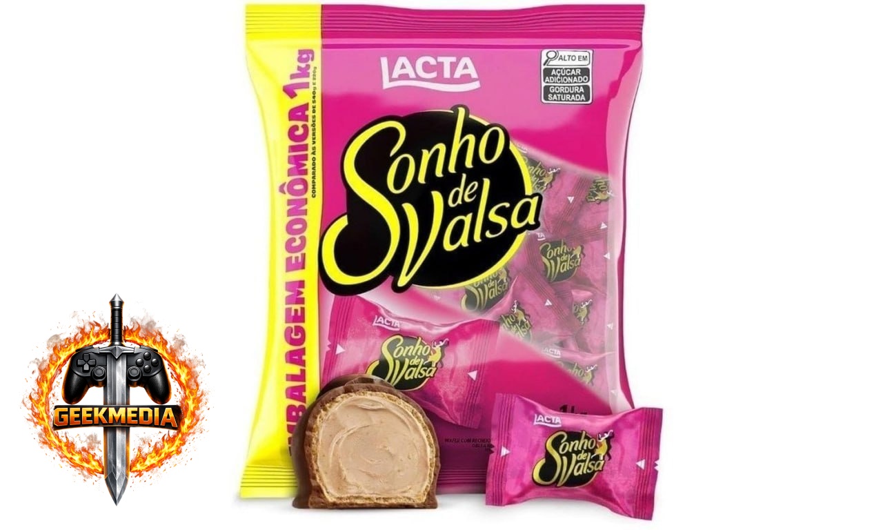 Kit 3x Chocolate Sonho de Valsa Pacote 1Kg
