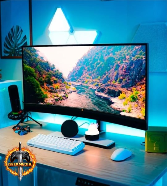Monitor Gamer KBM! GAMING MG900 34" Curvo Mini-LED