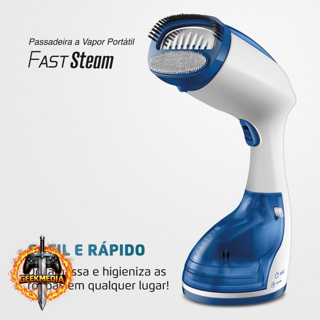 Mondial Passadeira a Vapor Fast Steam 1500W